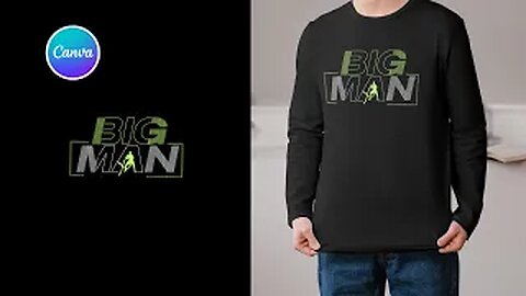 Easy T-shirt typography Design Tutorial with Canva ICanva tutorial l easy canva lT-shirt typography