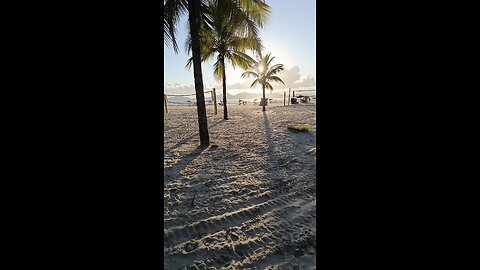 Tarde agradável mas muito quente