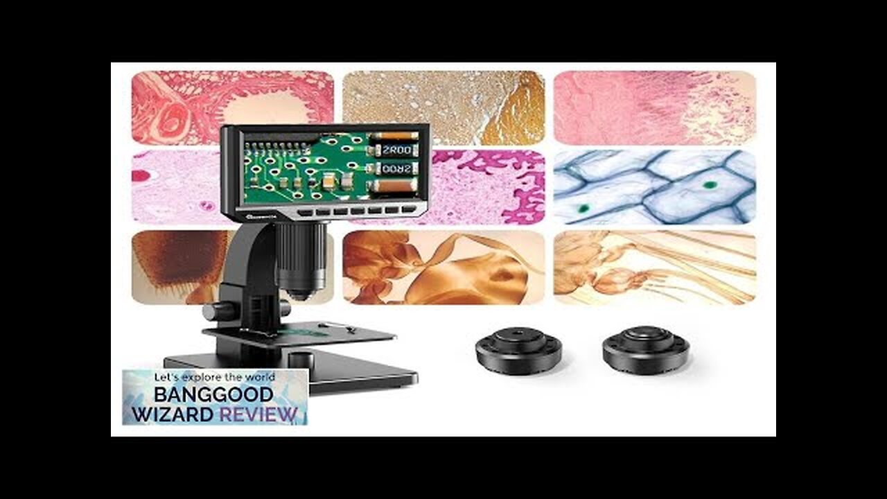 MT315 2000X Dual Lens Digital Microscope 7-inch HD IPS Large Screen Multiple Review