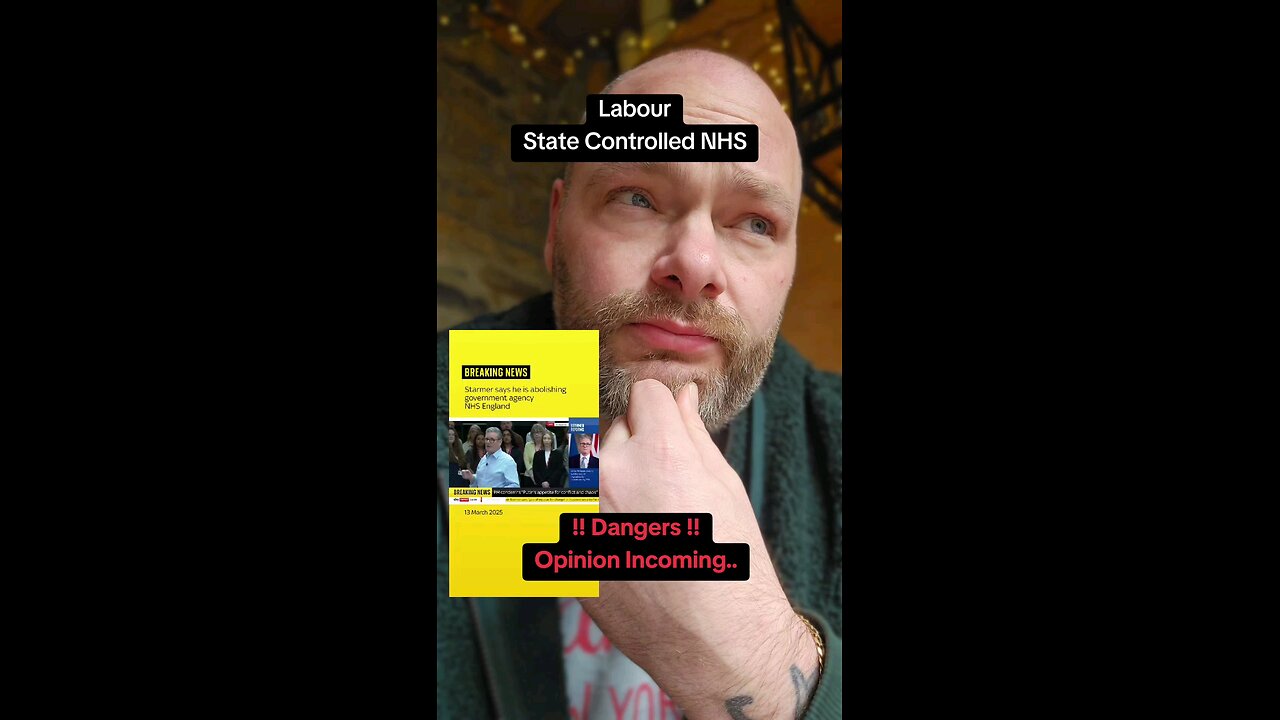 State Controlled NHS !! Dangers !!