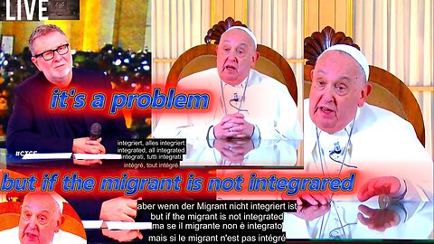 Conversation with the Holy Father . Pope Francis . correction of statements