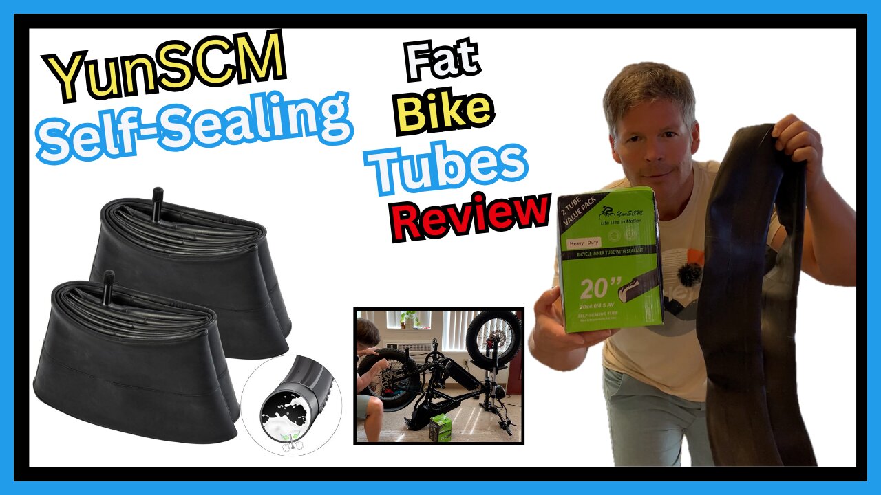 YunSCM Heavy Duty Self-Sealing Bicycle Tubes Review with Tips