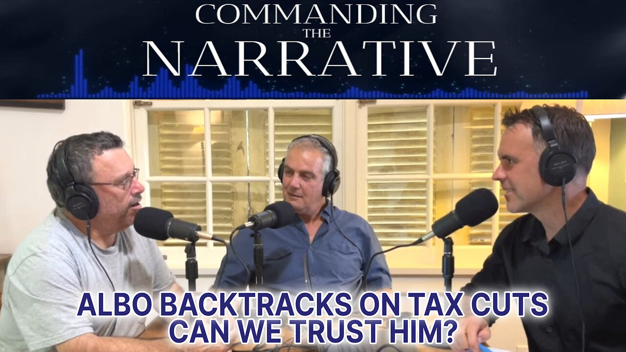 Albo Backtracks on Tax Cuts – Can We Trust Him? - CtN04