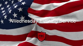 Wednesday Evening Service 20250108