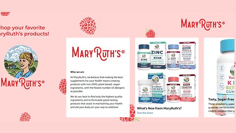 MaryRuth's Liquid Multivitamin + Lustriva® Hair Growth for Women