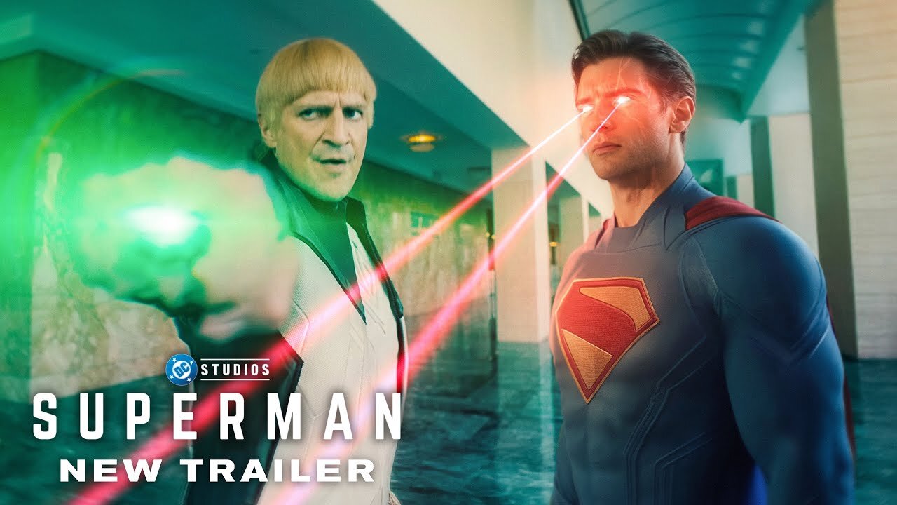 SUPERMAN – New Trailer (2025) James Gunn, David Corenswet (4K)