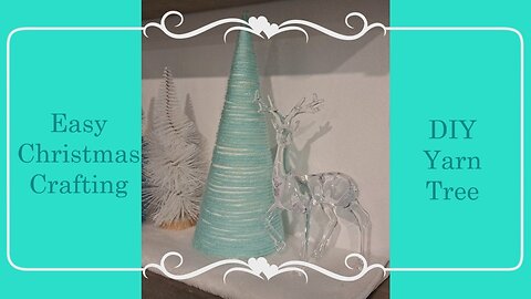 YARN Christmas Trees So Much Easier Than You Think!