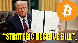 Trump Signed Bitcoin Strategic Reserve Bill Executive Order