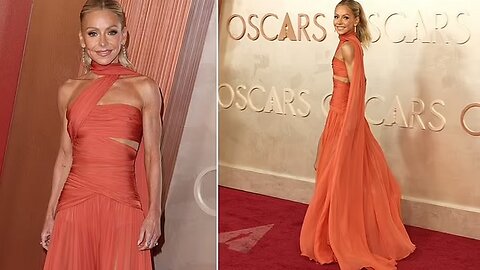 Kelly Ripa’s Oscars 2025 Red Carpet Moment