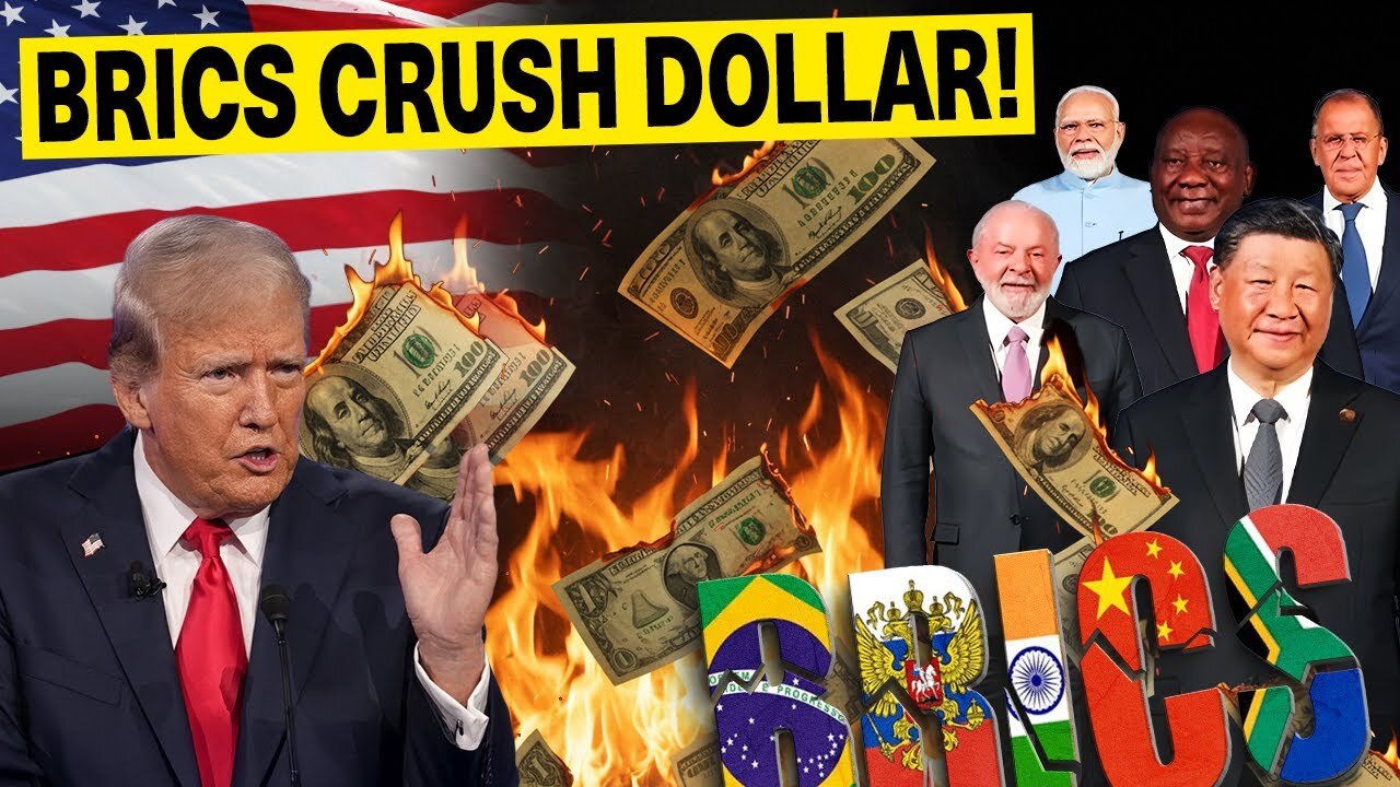 BRICS Made Tough Decision Against US: BRICS Ditches US Dollar Despite Trump's 100% Tariffs Threat