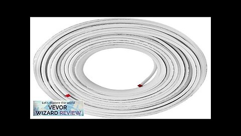 VEVOR 984Ft Roll of 1/2" PEX-AL-PEX Tubing Oxygen Barrier Radiant Floor PEX Review