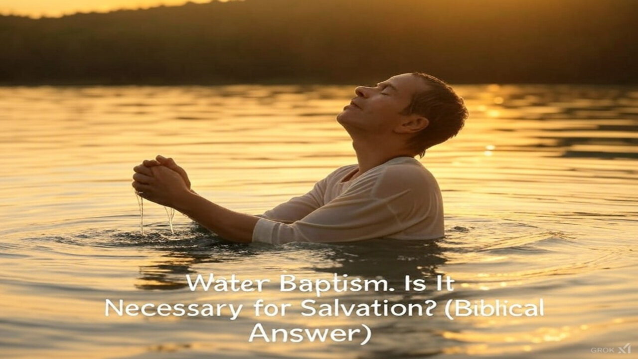 Do You Need to Be Water Baptized to Be Saved? (The TRUTH!)