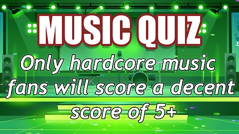 Impossible Music Quiz