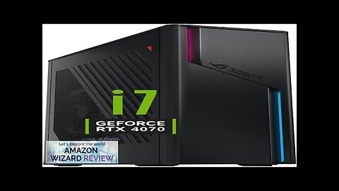 ASUS Newest ROG i7 RTX 4070 Gaming Small Form Factor Desktop i7-13700F Review