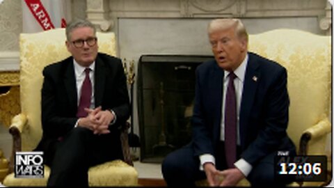 VIDEO: Master Pedophile Control Officer Keir Starmer Appears To Roll Over To President Trump