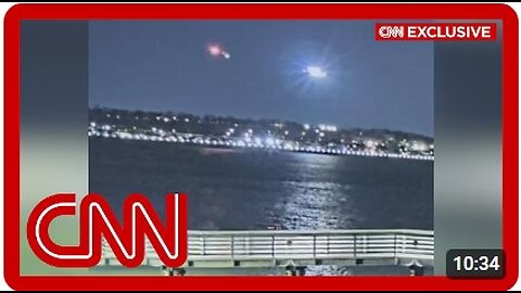 Exclusive: CNN obtains videos showing new angles of DC plane crash