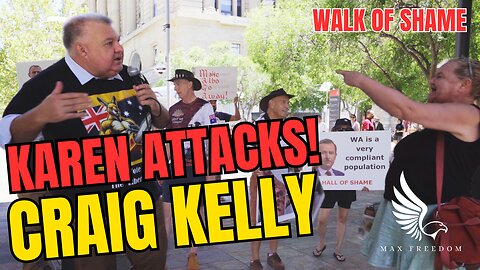 KAREN ATTACKS! CRAIG KELLY @ THE WALK OF SHAME
