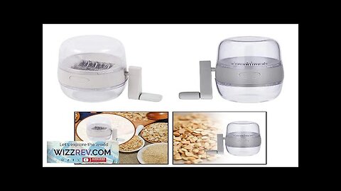 Nut Grinder Manual Garlic Removable Spice Mill Handheld Food Shredder Mincer Review