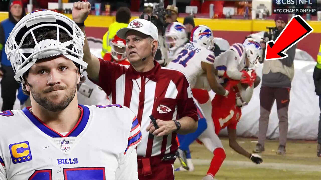 Chiefs STUN Bills in AFC Championship game! NFL CRUSHED for ATROCIOUS call leading to Chiefs TD!