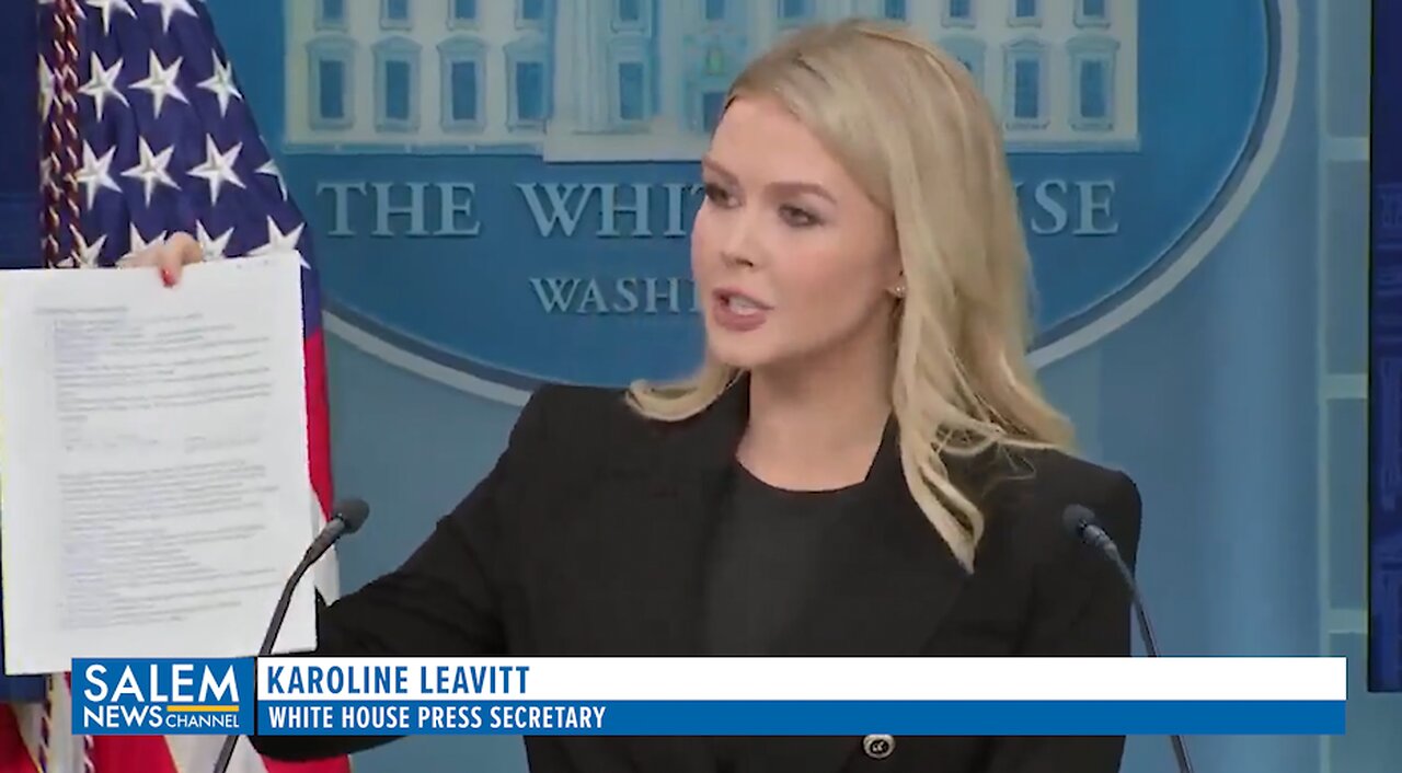 ‘Fake Outrage’ Over USAID Audit, Karoline Leavitt Takes Down Those Upset By DOGE Oversight