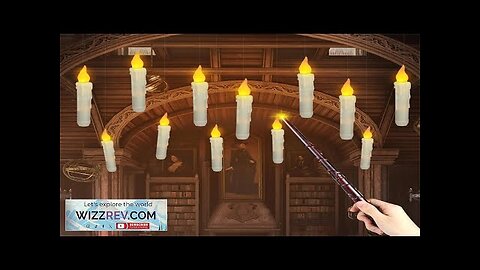 12 Pack Magic Candle Lights Halloween Birthday Party Decor Remote Control Candle Review