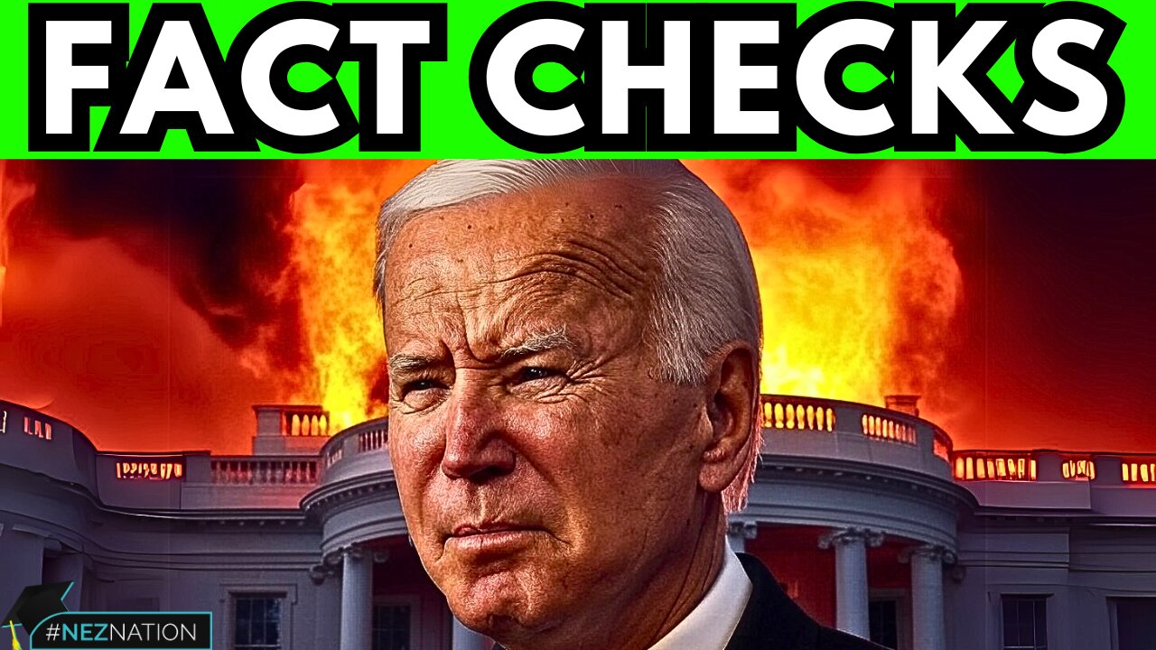 🚨LIVE: Biden Farewell Address with REAL TIME FACT CHECKS!