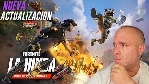 NUEVA ACTUALIZACIÓN FORTNITE: LA HUÍDA REGRESA - TODO lo que necesitas saber en DIRECTO