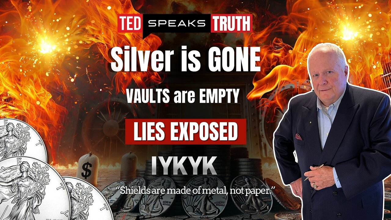 Silver is GONE VAULTS are EMPTY LIES EXPOSED ~I Y K Y K~ “Shields are made of metal, not paper”