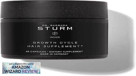 Dr. Barbara Sturm Growth Cycle Hair Supplement 60 CountDr. Barbara Sturm’S Growth Cycle Review