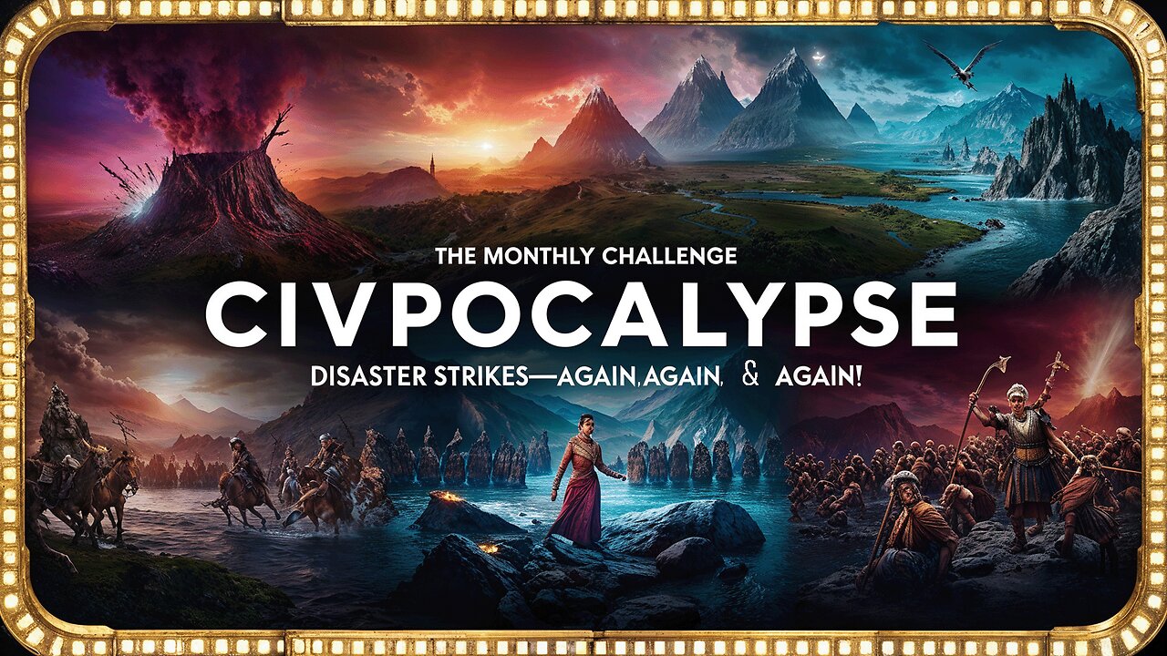 SUNDAY FUNDAY! - Every Imaginable Apocalypse Scenario Wrapped Up In One Monthly Civ VI Challenge!