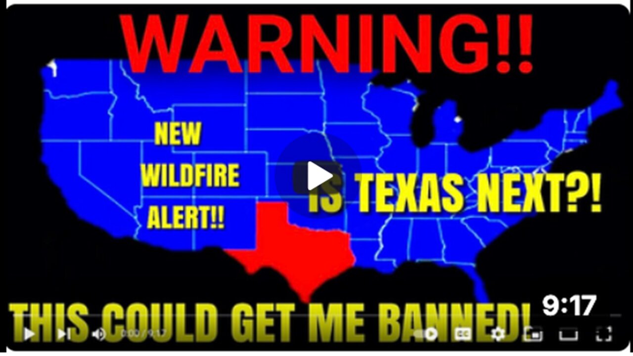 Is Texas the NEXT| Wildfire Target?🔥😥🔥