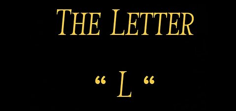 The Lord Letter “ L”