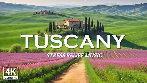 Spring Waltz (Mariage d'Amour) Chopin - Tuscany 4K | Stress Relief Music