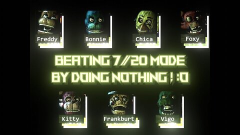 The Return to Freddy's 3 - Bonum Iterum (Version 1.0.8): 7/20 Mode - Strategy + Bonus (fr/en)