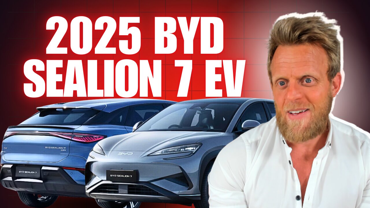 2025 BYD Sealion 7 EV: Tesla Model Y Juniper & Xpeng G6 rival revealed