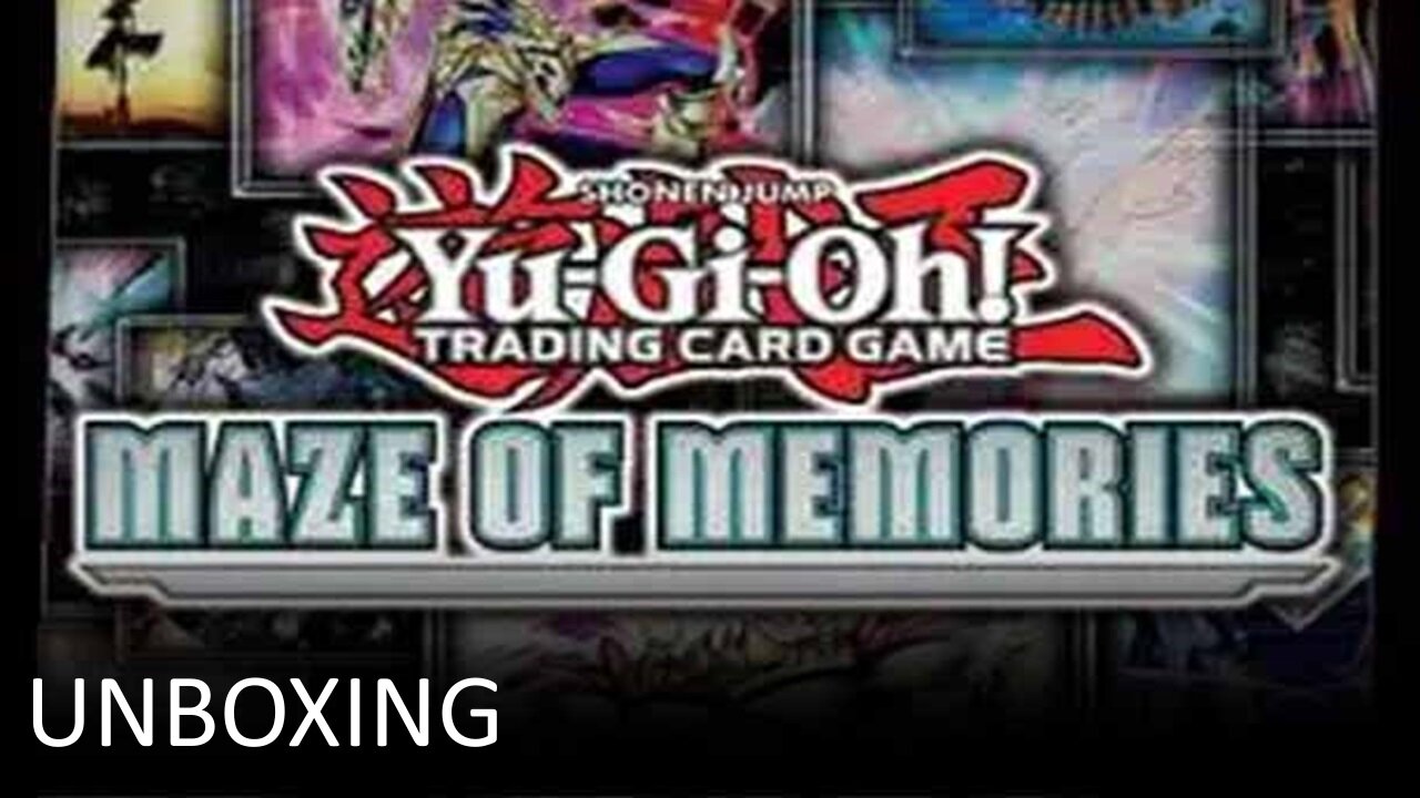 YU-GI-OH! Maze of Memories Booster Box Unboxing