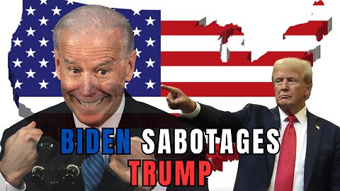 Biden Sabotages Trump / New Drilling Ban