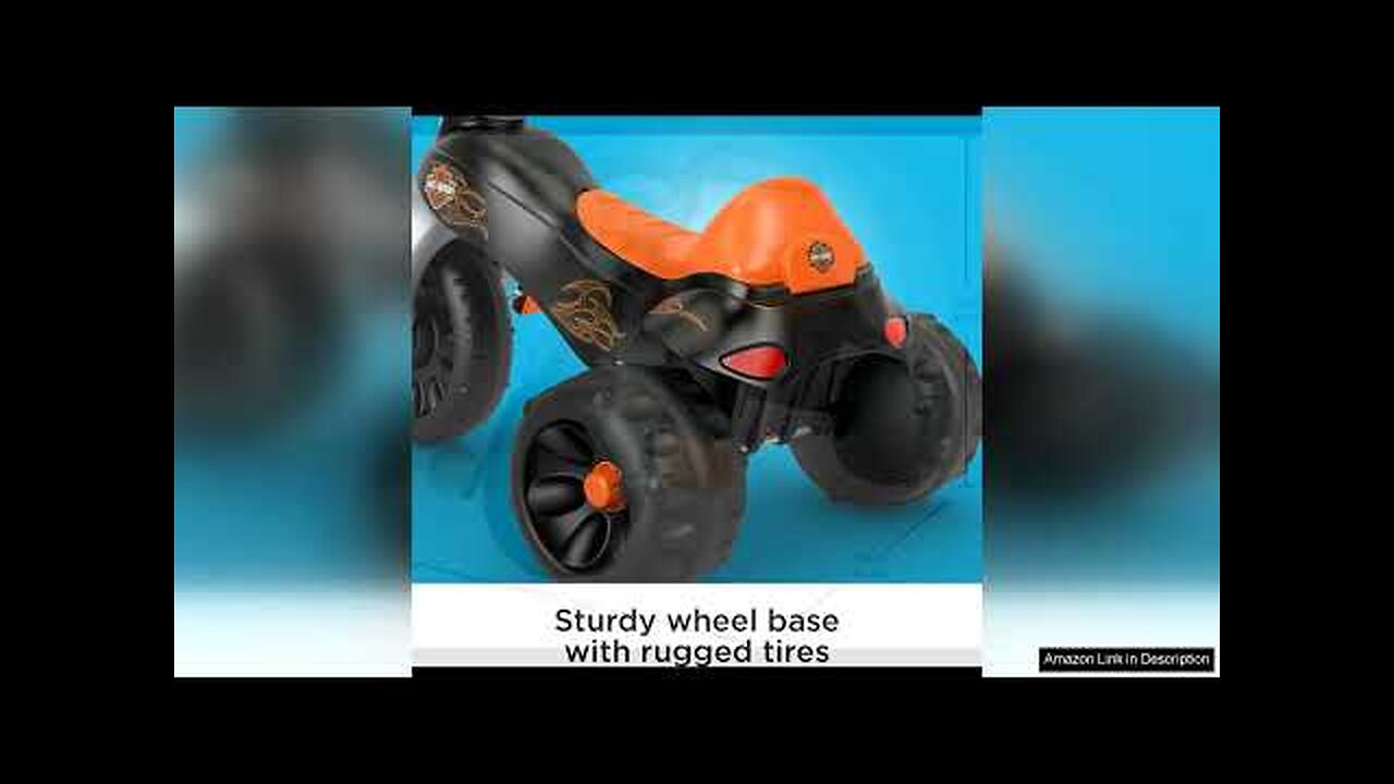 Fisher-Price Harley-Davidson Toddler Tricycle Tough Trike Bike Review