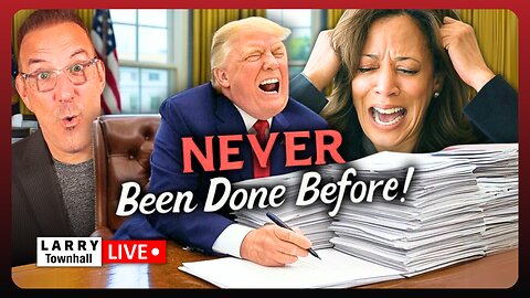 No President Has EVER DONE What Trump Just Did! TOTAL MAGA VICTORY! | LARRY Live!