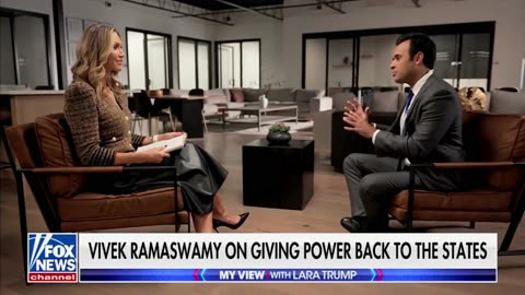 Vivek Ramswamy Appears on ‘My View with Lara Trump’ 3.8.25