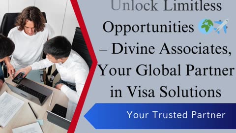 Visa Solutions Made Simple 🌍✈️ – Start Your Journey with Divine Associates.