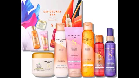 Sanctuary Spa Spa Day Discovery Gift Set – Vegan Self-Care Gift for Women