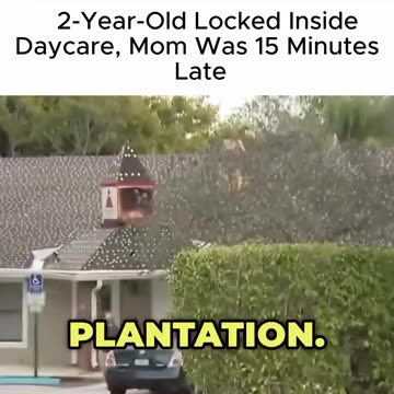 2 YEARS OLD KID WAS LOCK ALONE IN DAYCARE CENTER