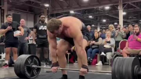 Shane Hunt’s INSANE 705lb Deadlift for 10 Reps 🔥💪