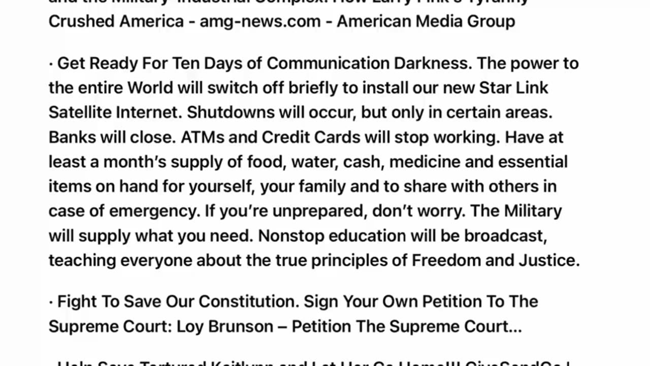 Restored Republic Report Update 1/29/2025