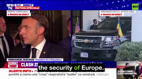 FIRST reaction from Europe after TENSE moments in Oval Office between Trump and Zelensky