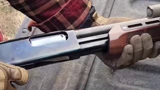 Remington Pump-Action Shotgun