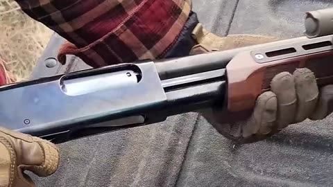 Remington Pump-Action Shotgun