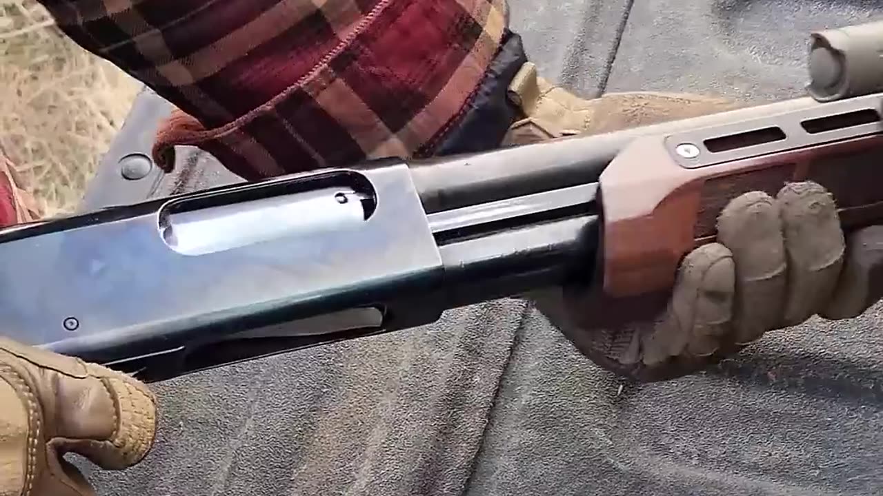 Remington Pump-Action Shotgun