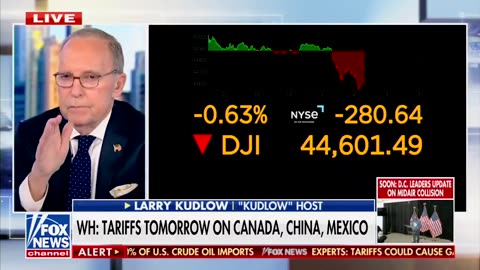 KUDLOW: President Trump’s economic policies are “counter-inflationary and pro growth.”